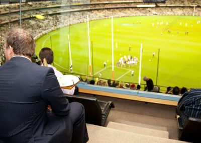 mcg corporate box view to field